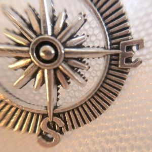 Handmade “pirate” compass bracelet
